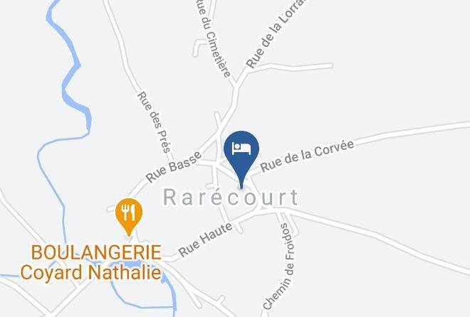 Meuse - Gite Les Volets Bleus Rarecourt Meuse Maps