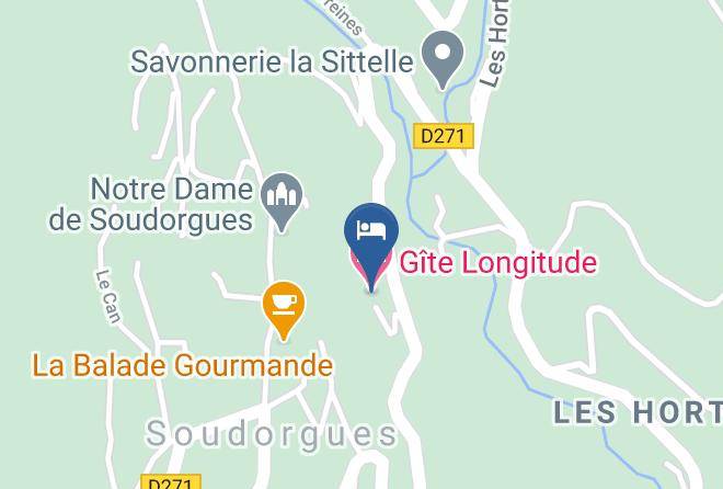 Gard - Gite Longitude Maps