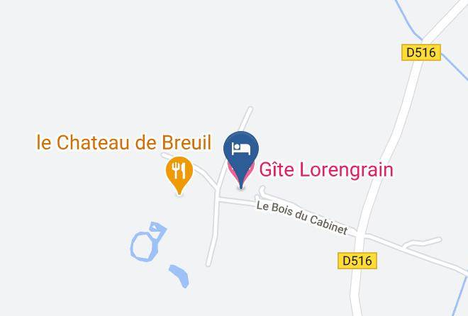 Aisne - Gite Lorengrain Maps