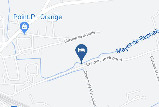 Vaucluse - Gite Lou Paradou Orange Maps