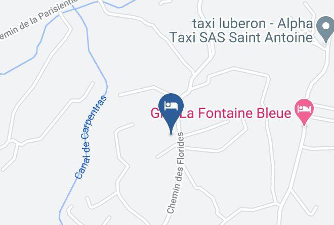 Vaucluse - Gite Luberon 6 Personnes Avec Piscine Maps