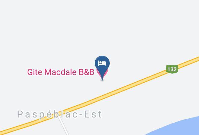 Bonaventure Regional County Municipality - Gite Macdale B&b Maps