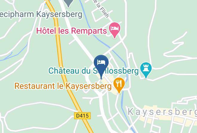 Haut Rhin - Gite Maeva Maps