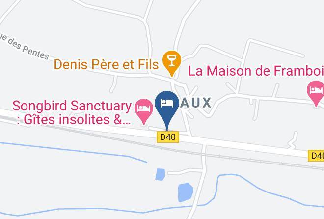 Indre Et Loire - Gite Maison De Denise Harmonie De Vie Maps