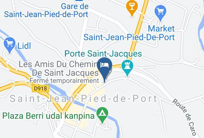 Pyrenees Atlantiques - Gite Makila Maps