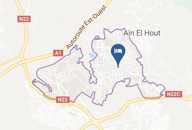 Tlemcen - Gite Marhabah Maps