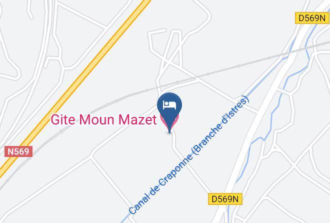 Bouches Du Rhone - Gite Moun Mazet Maps