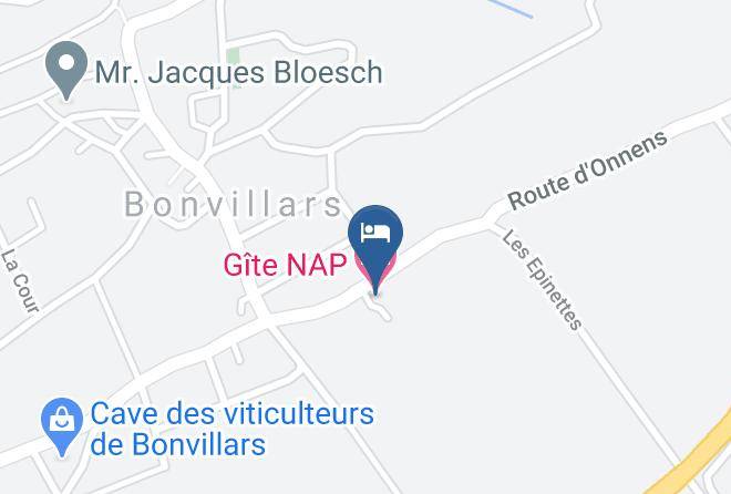 Jura Nord Vaudois District - Gite Nap Maps
