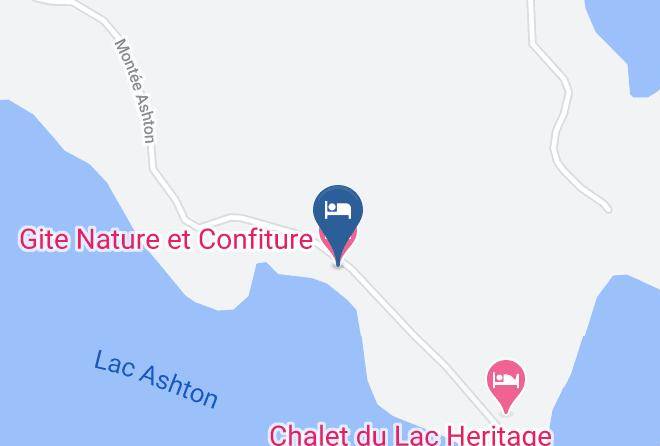 Les Pays D En Haut Regional County Municipality - Gite Nature Et Confiture Maps
