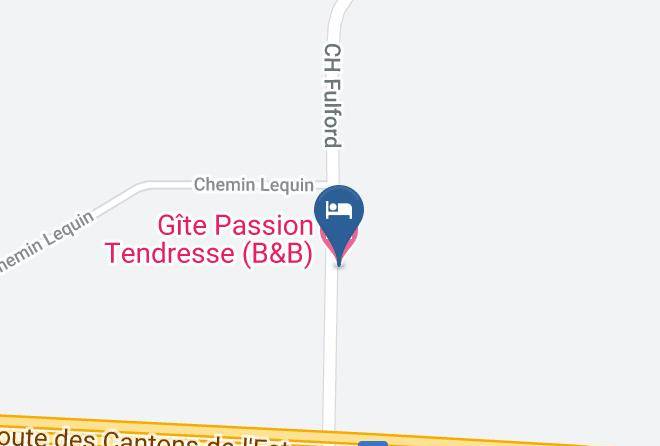 La Haute Yamaska Regional County Municipality - Gite Passion Tendresse Maps