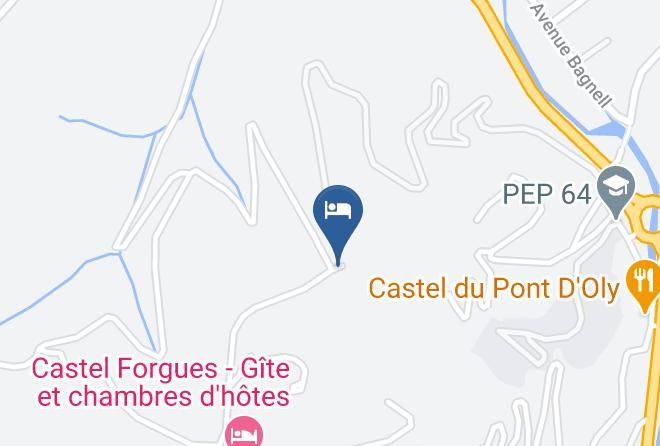 Pyrenees Atlantiques - Gite Pau Domaine Gavarnie Maps