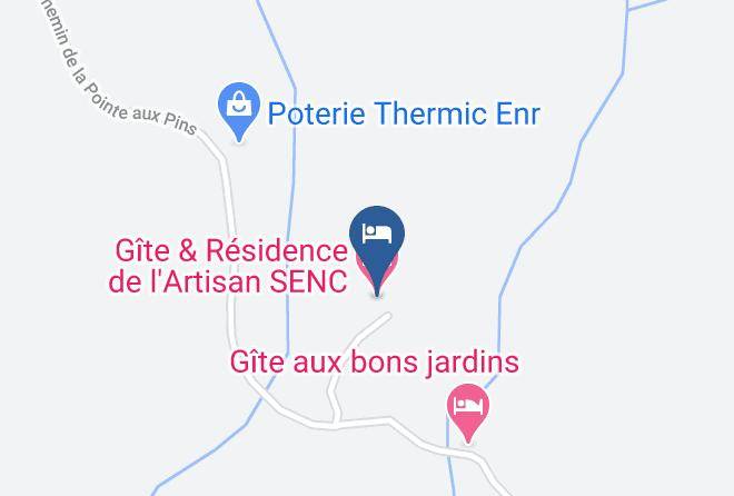 Le Saguenay Et Son Fjord - Gite & Residence De L'artisan S E N C Maps