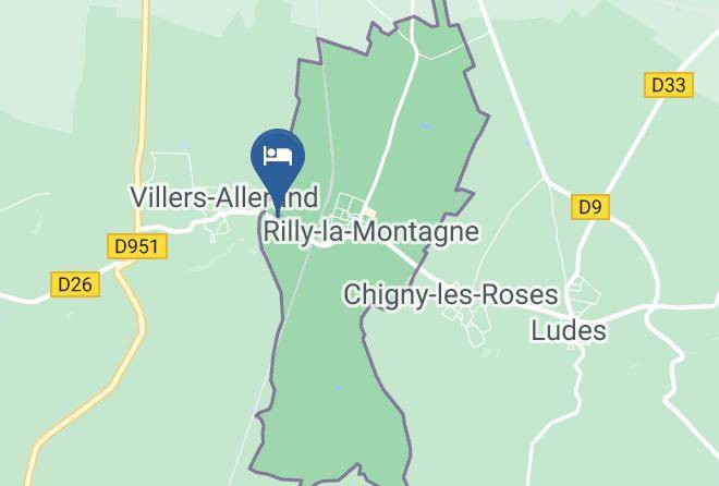 Marne - Gite Rilly La Montagne Maps