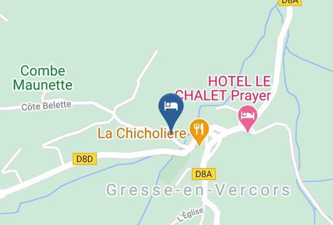 Isere - Gite Rosidajean Maps