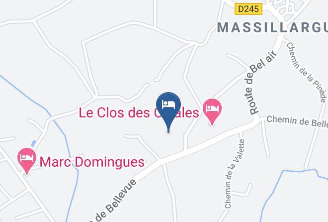 Gard - Gite Roulotte Entre Vignes Et Oliviers Maps
