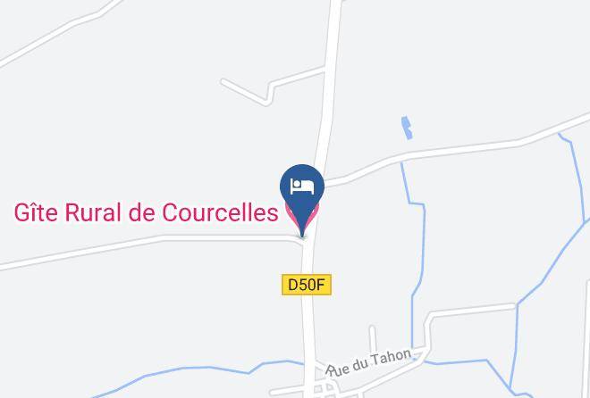 Meurthe Et Moselle - Gite Rural De Courcelles Maps