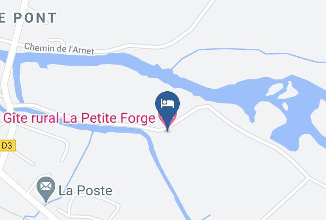 Cher - Gite Rural La Petite Forge Maps