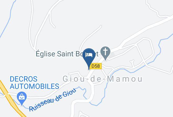 Cantal - Gite Rural Lafon Maps