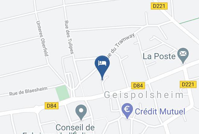 Bas Rhin - Gite Rural Le Jardin Maps