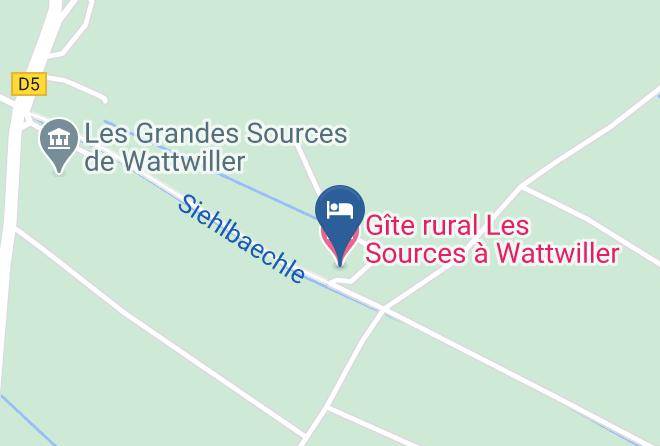 Haut Rhin - Gite Rural Les Sources A Wattwiller Maps
