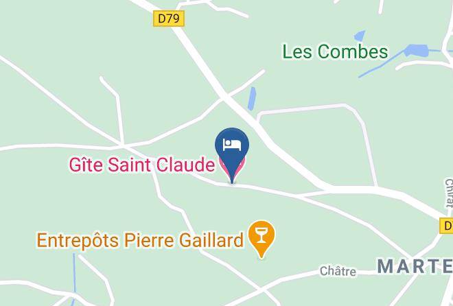 Loire - Gite Saint Claude Maps