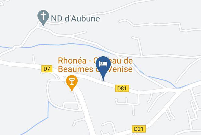 Vaucluse - Gites Saint Hilaire Beaumes De Venise Maps