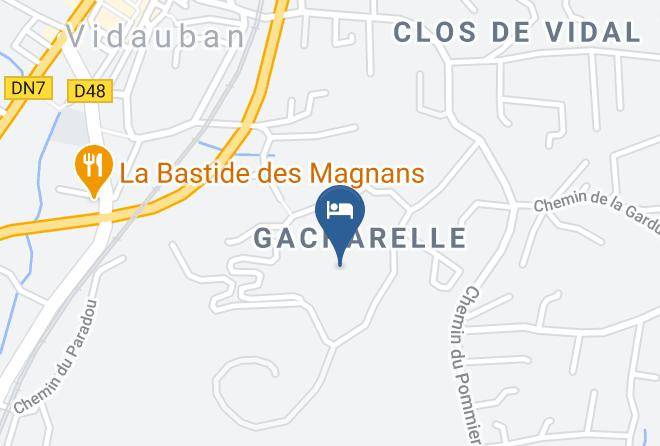 Var - Gite Sainte Brigitte Maps