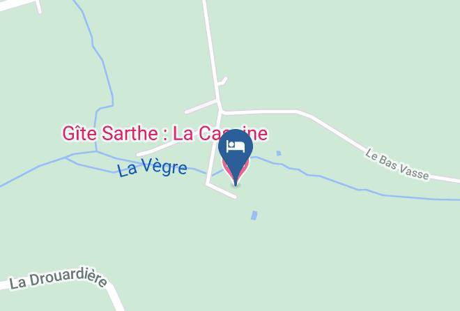 Sarthe - Gite Sarthe La Cassine Maps