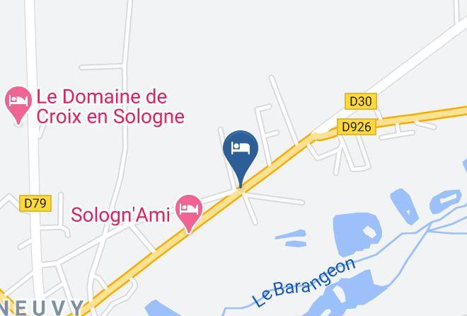 Cher - Gite Sologn'ami Maps