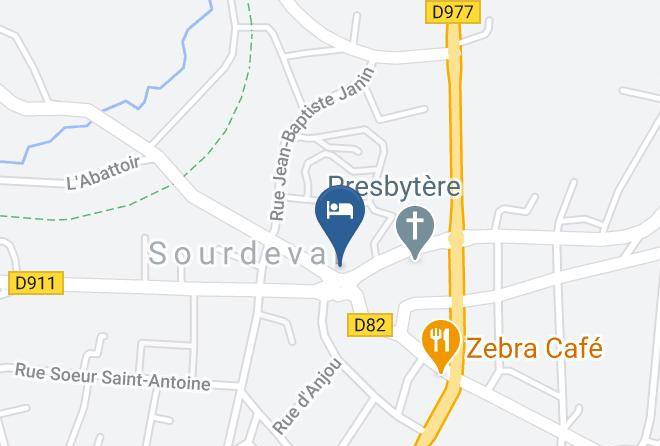 Manche - Gite Sourdeval Maps
