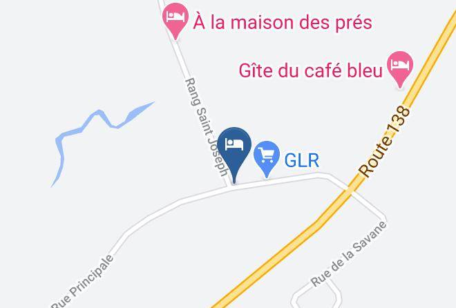 La Haute Cote Nord Regional County Municipality - Gite Tante Janine Maps