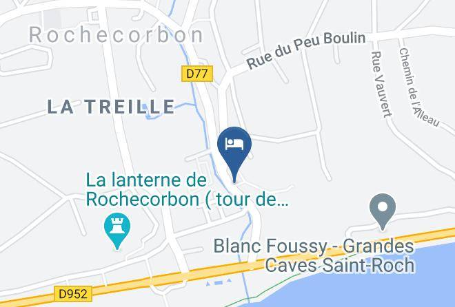 Indre Et Loire - Gite Troglodyte De L'oppidum Maps