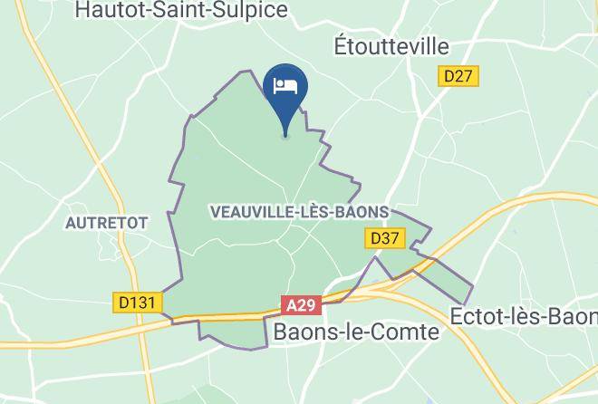 Seine Maritime - Gite Veauville Calme Et Serenite Maps