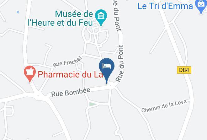 Loire - Gite Villerest Maps
