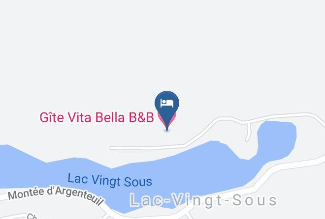 Les Pays D En Haut Regional County Municipality - Gite Vita Bella B&b Maps