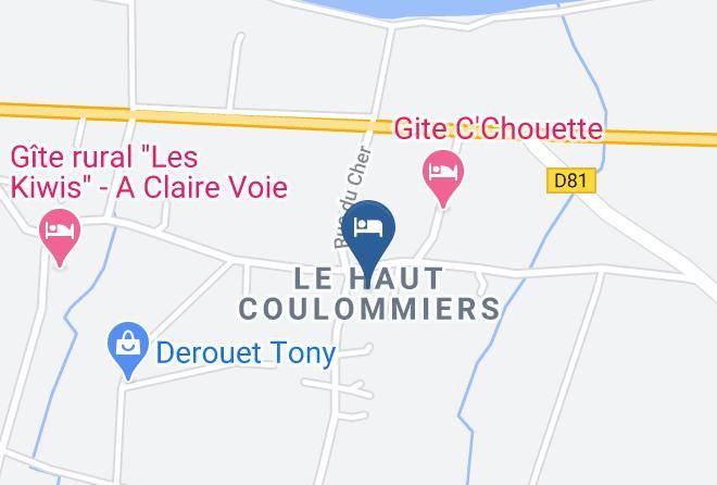 Indre Et Loire - Gite Wanouchka Francueil Maps