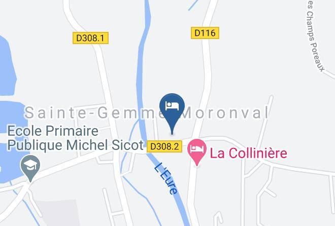 Eure Et Loir - Gite Yinloft Design Maps