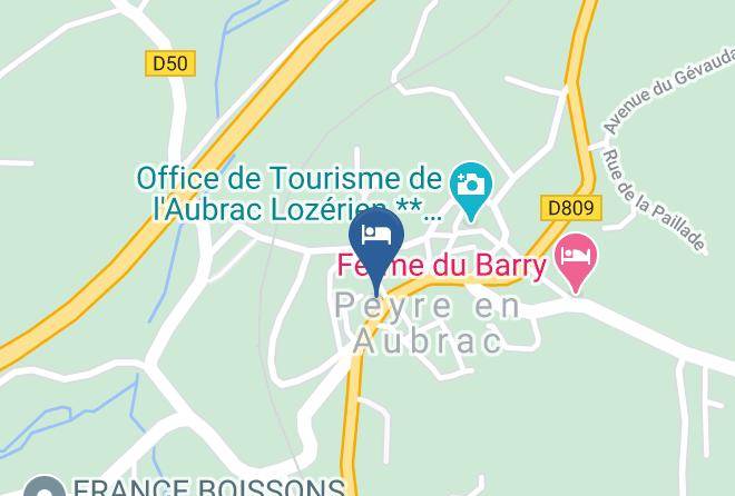 Lozere - Gite Chemin Faisant Maps