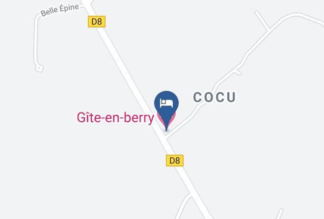 Indre - Gite En Berry Maps
