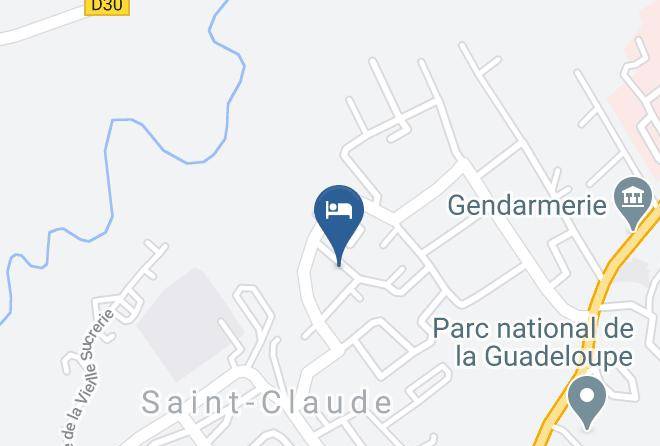 Saint Claude - Gites Alizes Mers Chaudes Maps