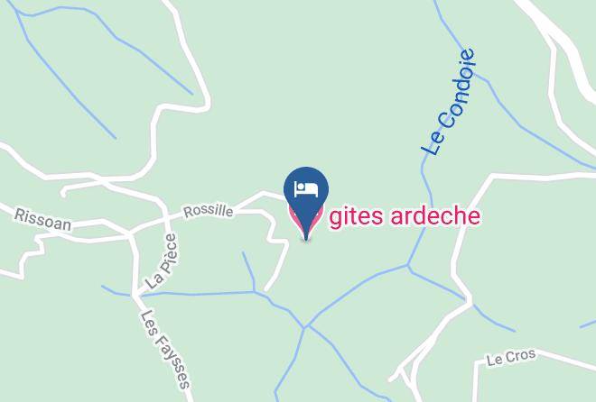 Ardeche - Gites Ardeche Maps