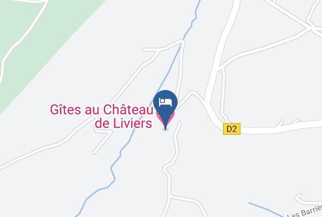 Ardeche - Gites Au Chateau De Liviers Maps