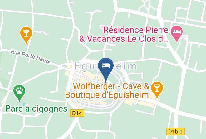 Haut Rhin - Gites Au Chateau Fleuri Maps