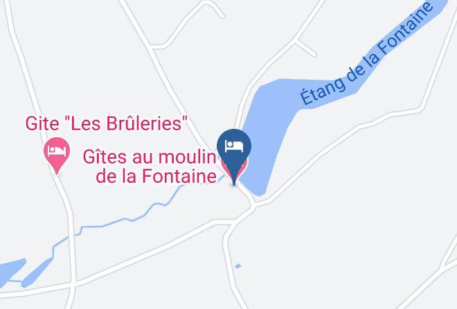 Loiret - Gites Au Moulin De La Fontaine Maps