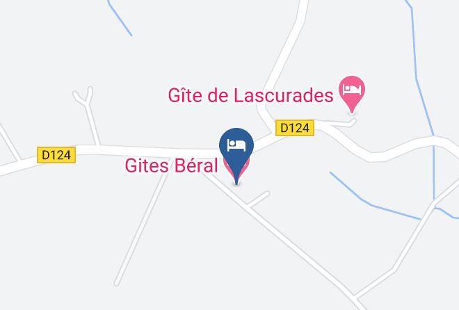 Lot Et Garonne - Gites Beral Maps