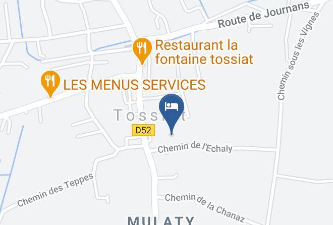 Ain - Gites Bresse Detente Maps