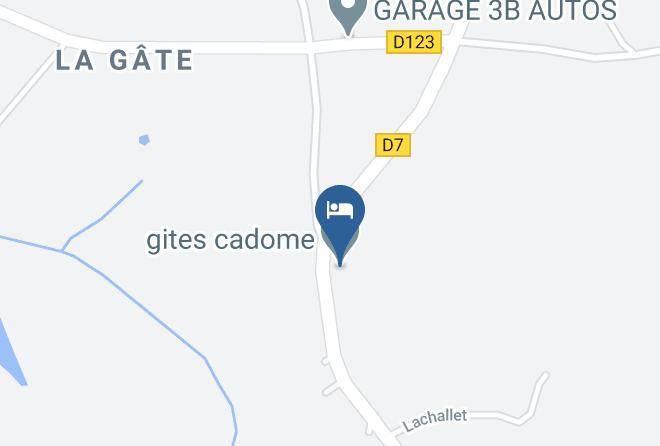 Allier - Gites Cadome Maps