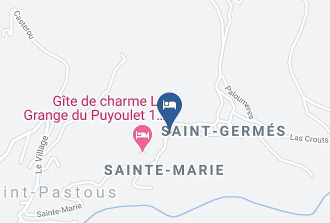 Hautes Pyrenees - Gites Cap Du Hautacam Maps