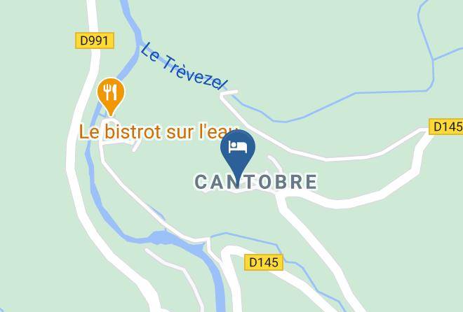 Aveyron - Gites Castel De Cantobre Maps