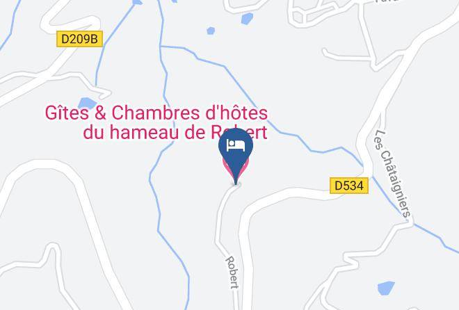 Ardeche - Gites & Chambres D'hotes Du Hameau De Robert Maps